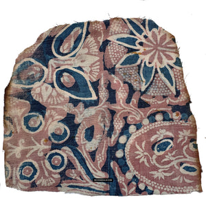 1940 Group of Antique Indian Trade Textile Toraja Fragments