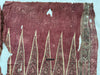 Paire de 1943 - Fragment de Toraja à imprimé textile commercial indien antique