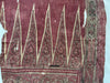 Paire de 1943 - Fragment de Toraja à imprimé textile commercial indien antique