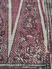 Paire de 1943 - Fragment de Toraja à imprimé textile commercial indien antique