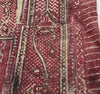 Paire de 1943 - Fragment de Toraja à imprimé textile commercial indien antique