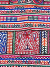 195 Vintage Tribal Dowry Bag Textile-WOVENSOULS-Antique-Vintage-Textiles-Art-Decor