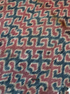 1953 Antique Sulawesi Ikat Textile Fragment - Human Cutout