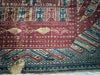 1957 Seltene Museum Qualität Antiques Palepai Sumatran Textil mit Doppelschiffdesign