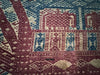 1957 Seltene Museum Qualität Antiques Palepai Sumatran Textil mit Doppelschiffdesign