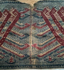 1957 Seltene Museum Qualität Antiques Palepai Sumatran Textil mit Doppelschiffdesign