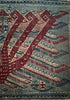 1957 Seltene Museum Qualität Antiques Palepai Sumatran Textil mit Doppelschiffdesign