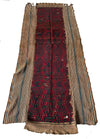 1958 Antique Pua Pilih Dayak Iban Textile - Indigo