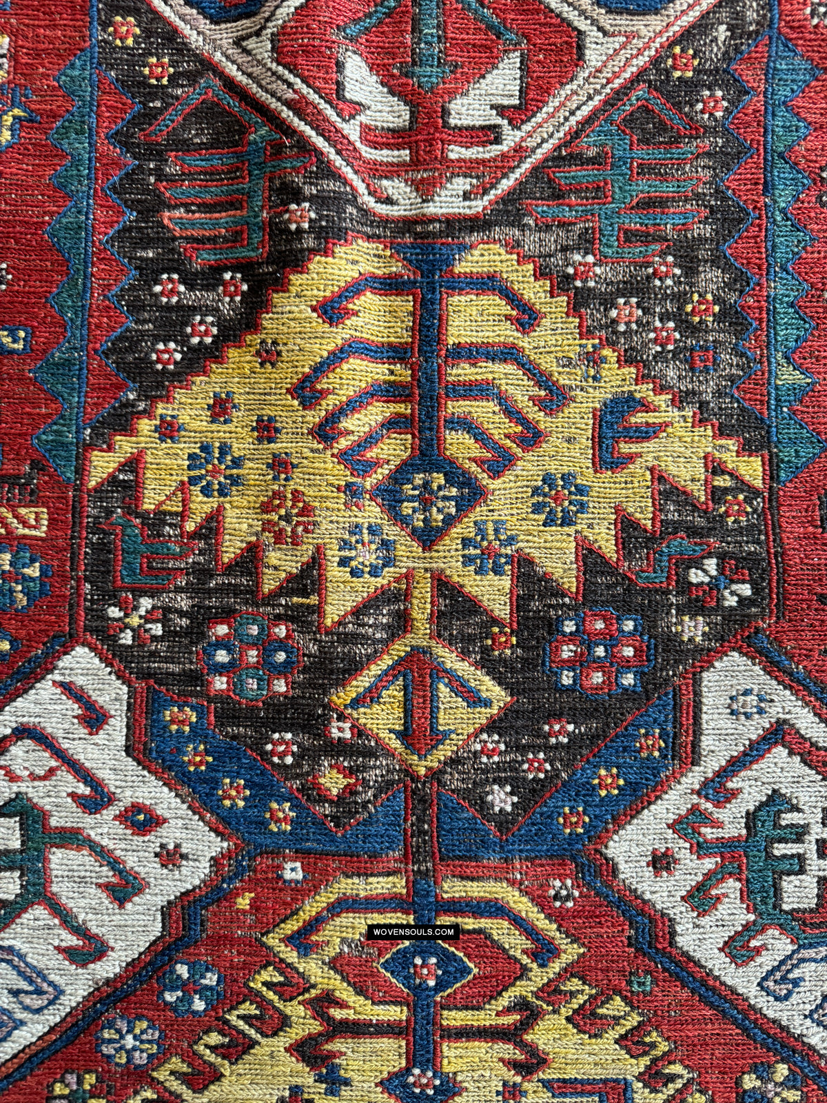 Sumac Rugs 1960 Masterpiece Dragon Sumac Soumac Rug Carpet with Humans, Animals ...