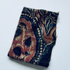 1965 SOLD Antique Indian Trade Textile Toraja Fragment - Indigo flowers