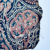 1966 Fragment de Toraja Textile du commerce indien antique - Fleurs indigo