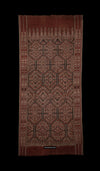 1970 Antique Iban Ceremonial Ikat - Blue Dots