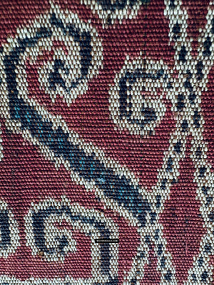 1970 Antique Iban cerimoniale ikat - punti blu