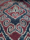 1970 Antique Iban cerimoniale ikat - punti blu