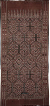 1970 Antique Iban Ceremonial Ikat - Blue Dots