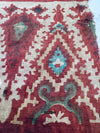 1976 Antique indien Textile Textile Toraja Fragment Patola Print