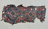 1980 Fragment de Toraja textile imprimé en tissu indien antique