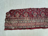 1981 antikes indisches Handelstuch gedruckter Textile Toraja -Fragment