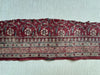 1981 antikes indisches Handelstuch gedruckter Textile Toraja -Fragment