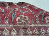 1981 antikes indisches Handelstuch gedruckter Textile Toraja -Fragment