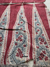 1982 Pair - Antique Indian Trade  Cloth Kalamkari Textile Toraja Fragment