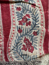 1982 Pair - Antique Indian Trade  Cloth Kalamkari Textile Toraja Fragment