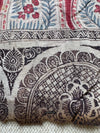 1982 Pair - Antique Indian Trade  Cloth Kalamkari Textile Toraja Fragment