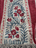 Paire de 1982 - Fragment de Toraja textile Kalamkari Antique Indian Tissu Kalamkari