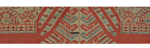 1983 Rare Museum Quality Antique Palepai Sumatran Textile with Double Ship design