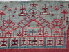 1983 Rare Museum Quality Antique Palepai Sumatran Textile with Double Ship design