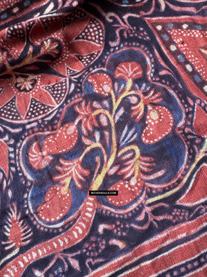 1987 SOLD Complete Antique Indian Trade Textile / Indonesian Cloth Pohon Bolu