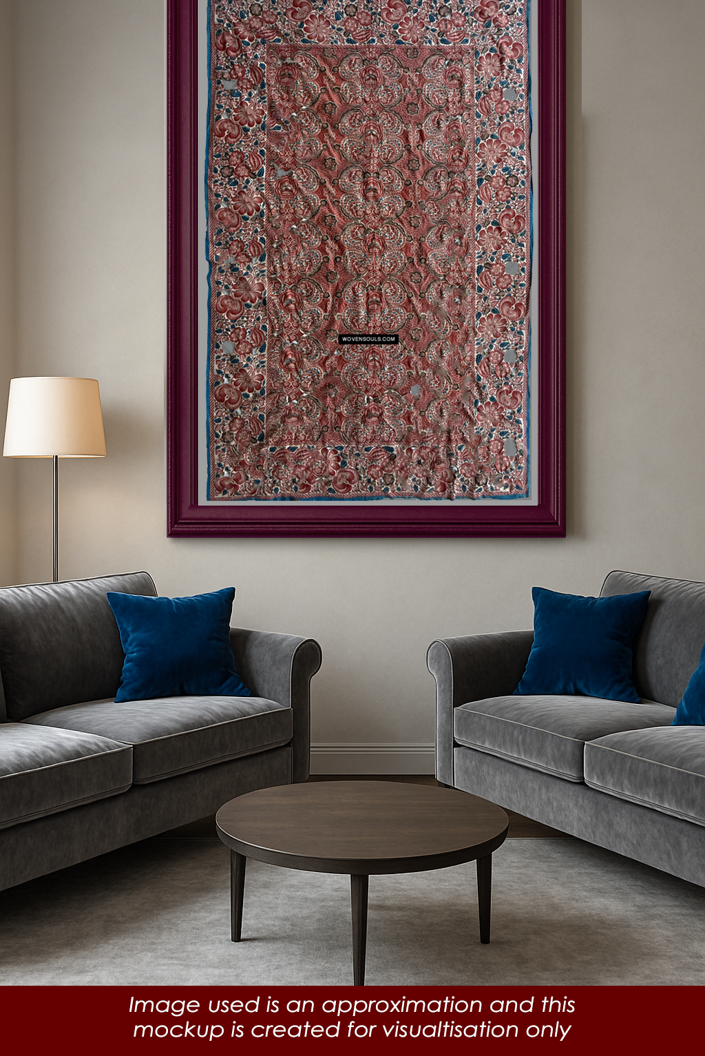 Antique Palampore Chintze Asset 2002 WOVENSOULS.COM