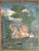 2025 Set of 13 Prints of Antique Thai Paintings - Vessantara Jataka