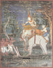 2025 Set of 13 Prints of Antique Thai Paintings - Vessantara Jataka