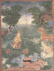 2025 Set of 13 Prints of Antique Thai Paintings - Vessantara Jataka