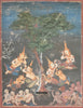 2025 Set of 13 Prints of Antique Thai Paintings - Vessantara Jataka