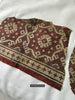 2031 Pair Antique Indian Trade Textile  Patola print Toraja Fragment