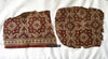 2031 Pair Antique Indian Trade Textile  Patola print Toraja Fragment