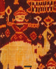 2037 Old Cambodian Silk Ikat Pidan Temple Hanging