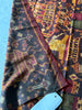 2037 Old Cambodian Silk Ikat Pidan Temple Hanging