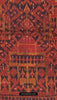 2042 Old Cambodian Silk Ikat Pidan Temple Hanging Three Worlds-TEXTILE - Museum-quality Decor & Ethnographic Art Gallery