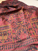 2042 Alte kambodschanische Seiden-Ikat-Pidan-Tempelbehang
