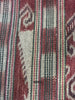 2046 Antique Iban Ceremonial Ikat Bidang Textile Masterpiece Kalimantan Borneo
