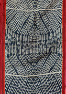 2050 Antique Indigo Timor Kain Ikat - Indonesian Textile Art-TEXTILE - Museum-quality Decor & Ethnographic Art Gallery