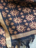 2052 Raro antico cerimoniale Geringsing doppio Ikat, Wayang Kebo