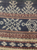 2054 Splendido Sikka / Flores / Indonesia Ikat Weaving Indaco e Rosso