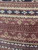 2054 Splendido Sikka / Flores / Indonesia Ikat Weaving Indaco e Rosso