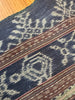 2054 Splendido Sikka / Flores / Indonesia Ikat Weaving Indaco e Rosso