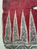 2060 Antique Indian Trade Cloth Kalamkari Textile Toraja Fragment-Museum-quality Decor and Ethnographic Art Gallery