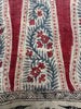 2060 Frammento di Toraja tessile Kalamkari di stoffa commerciale indiana antica